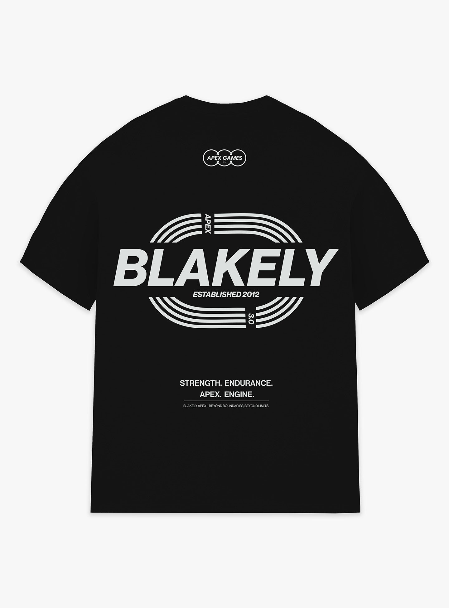 Apex 3.0 Oversized T-Shirt - Black