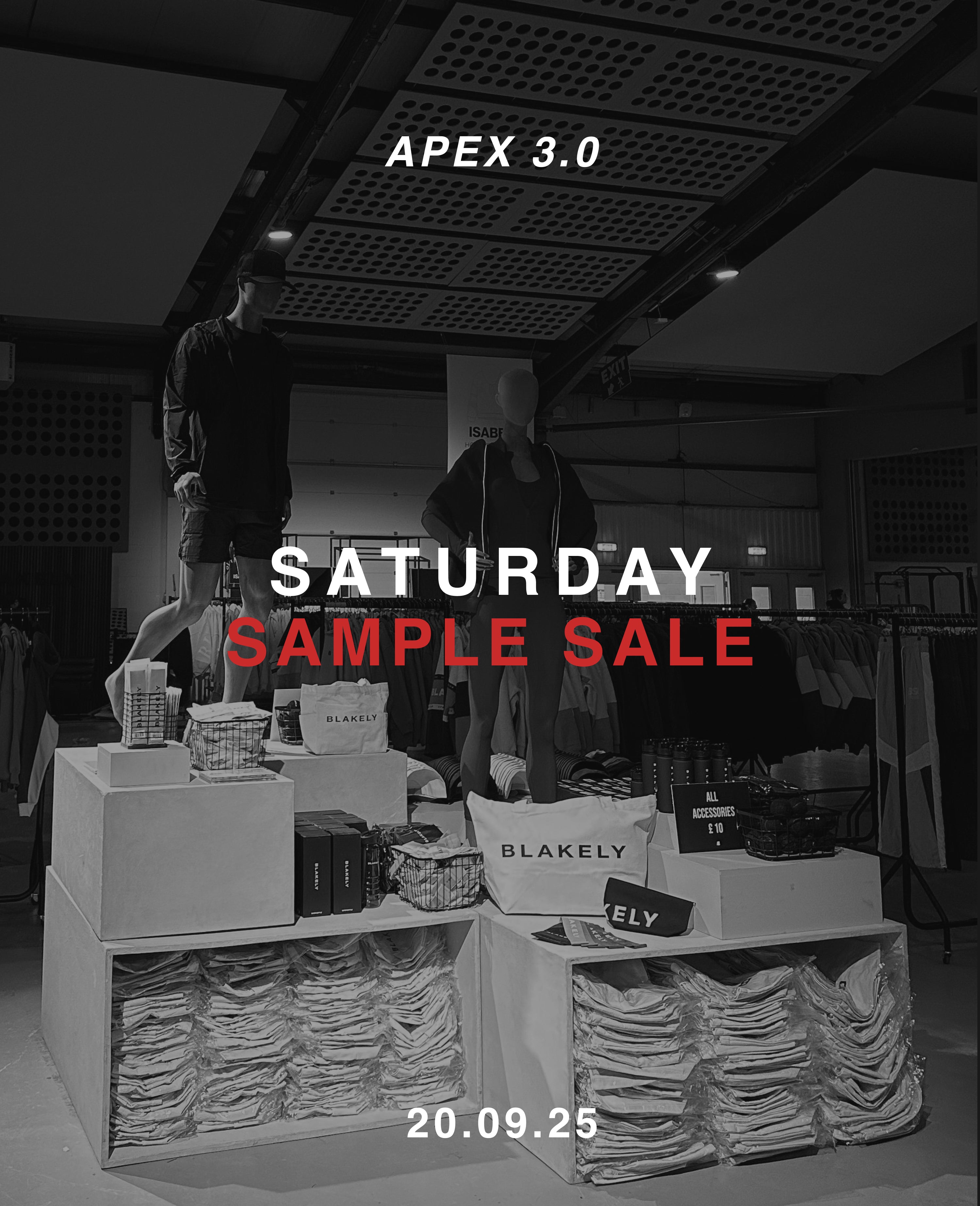 APEX Sample Sale Tickets - Saturday