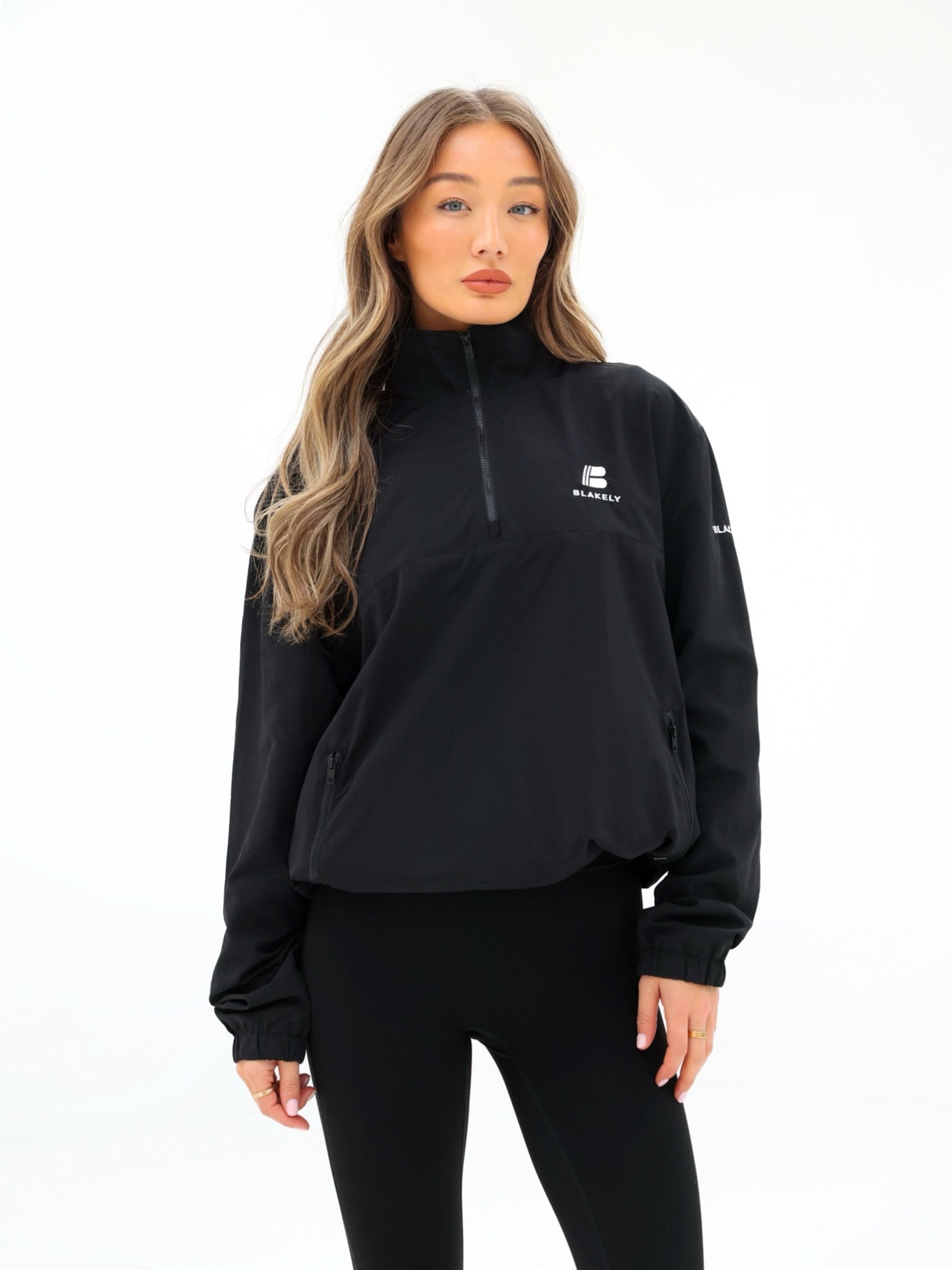 Apex Tech 1/4 Zip Jacket - Black