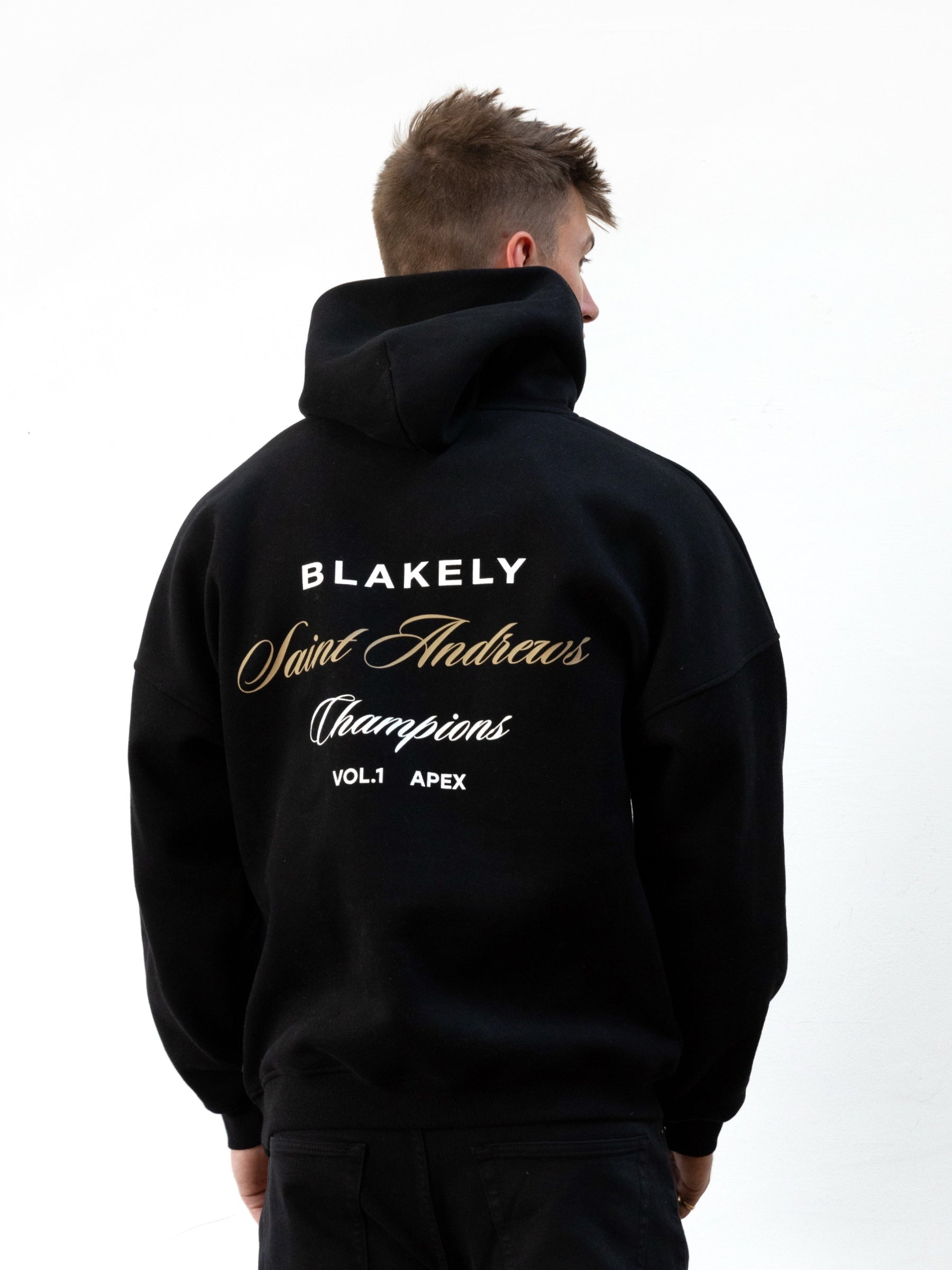 Champions Legacy Relaxed Hoodie - Black