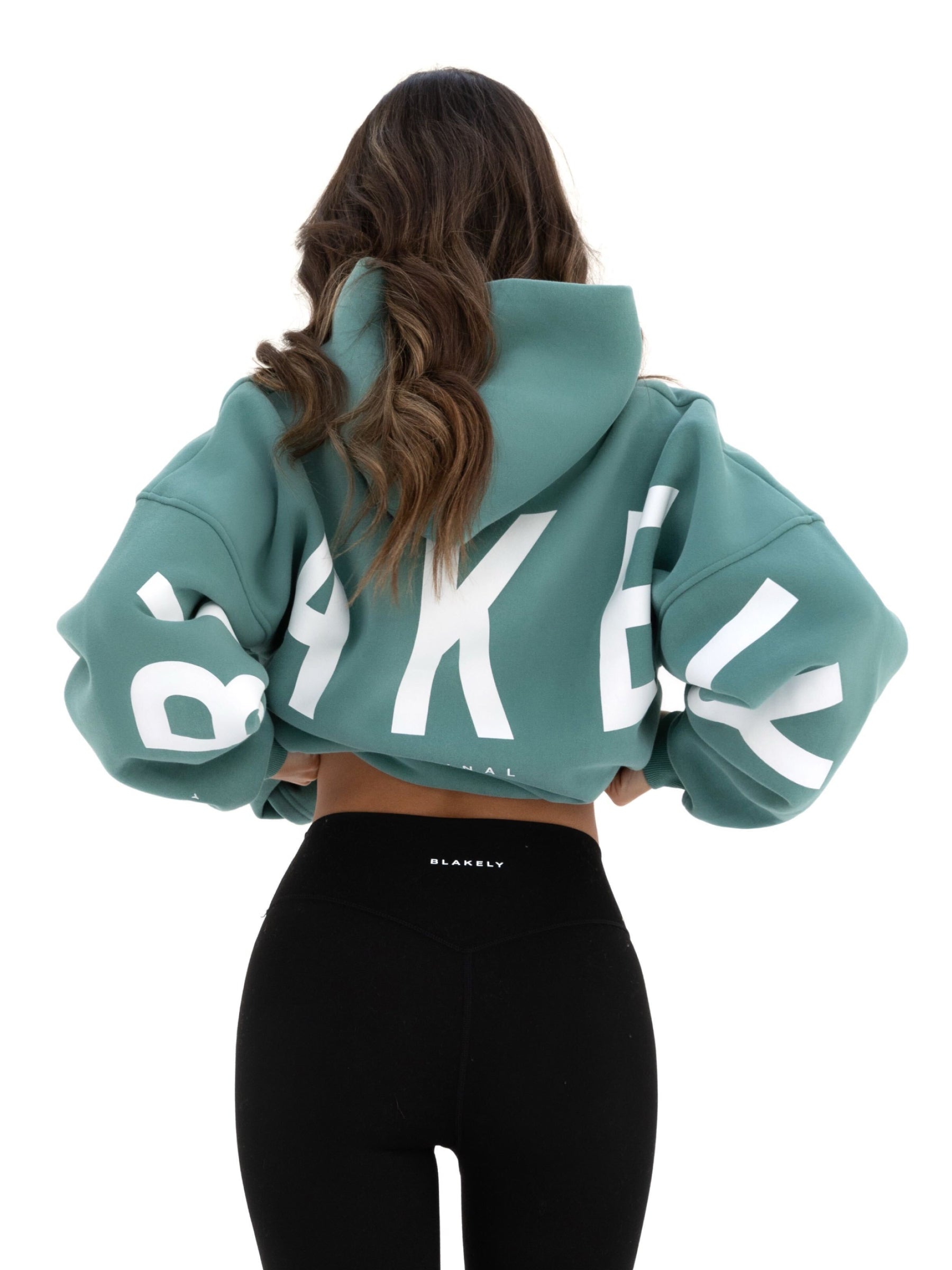 Isabel Oversized Hoodie - Deep Sage