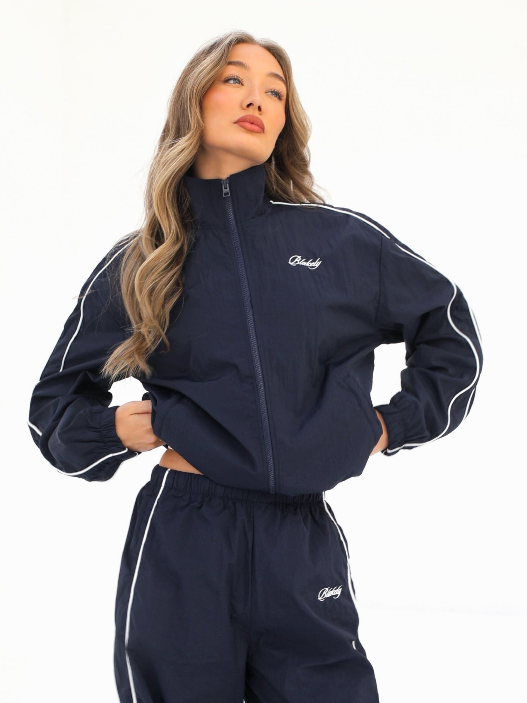 Off Duty Full Zip Jacket - Navy