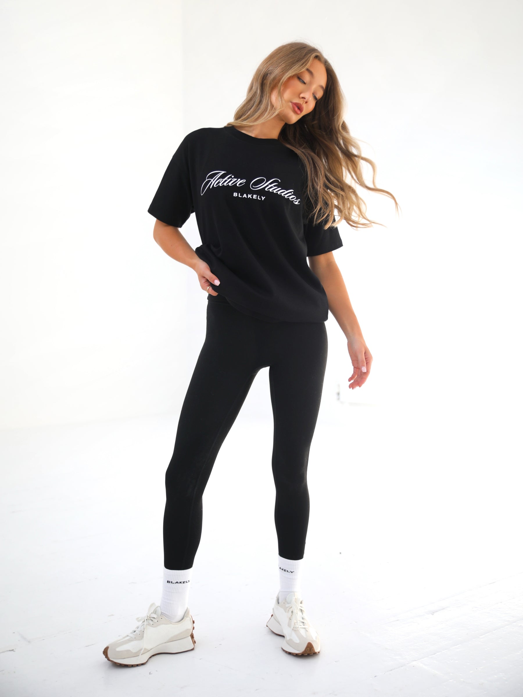Off Duty Oversized T-Shirt - Black