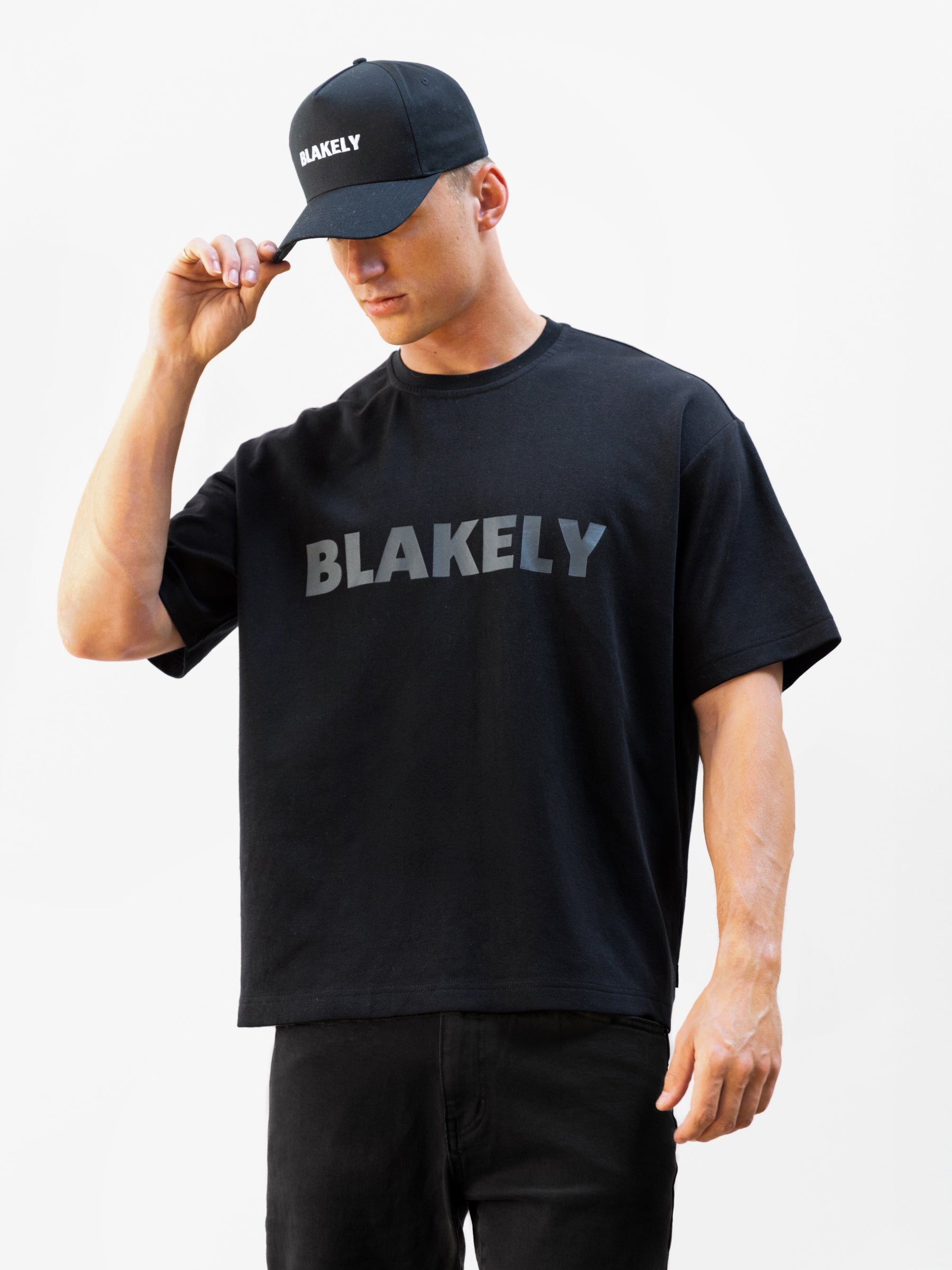 Studio Unfitted T-Shirt - Tonal Black