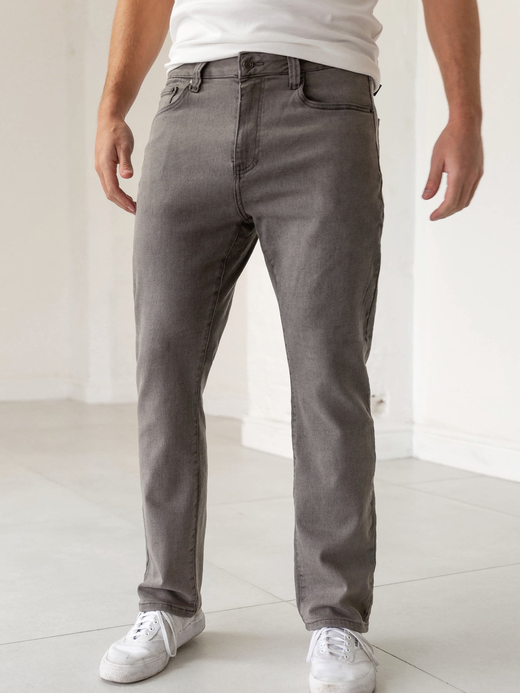 Vol.15 Loose Fitting Jeans - Mid Grey