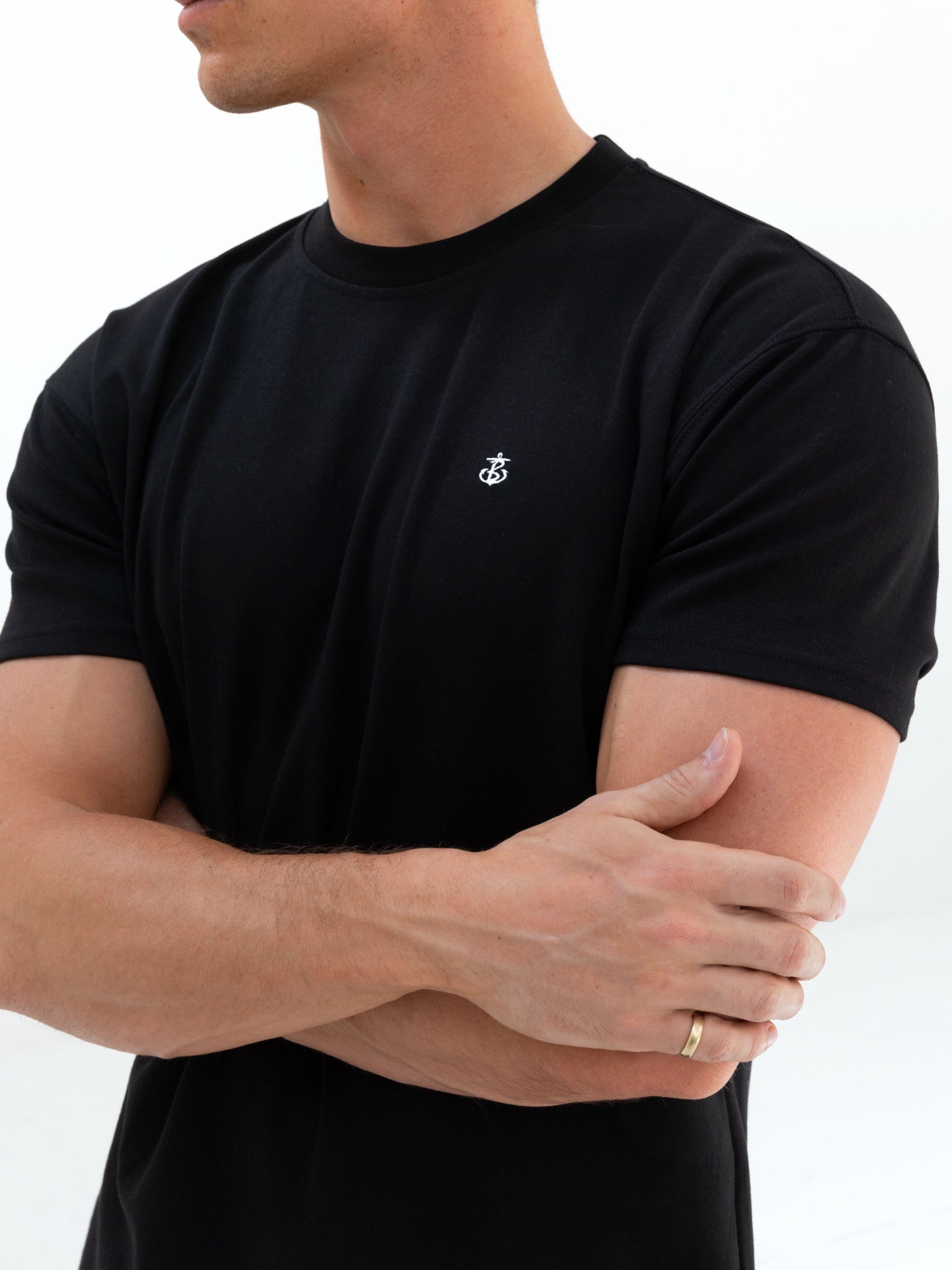 Anchor Relaxed T-Shirt - Black